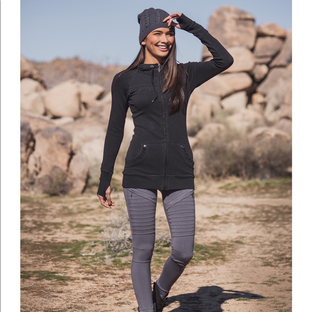 Nomads HempWear Elevate Zip Hoodie, green - Picture 3 of 7